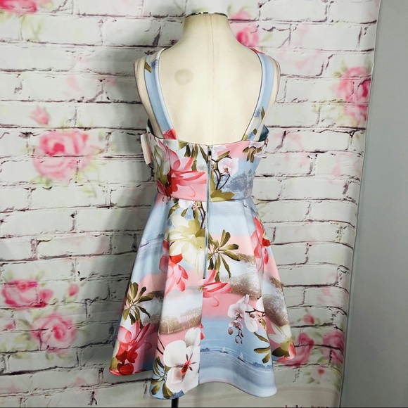 Ted Baker Umerta floral skater dress NWOT - Picture 10 of 16